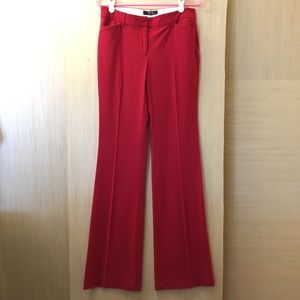 Victoria Secret Red Dress Pants 4 Extra Long
